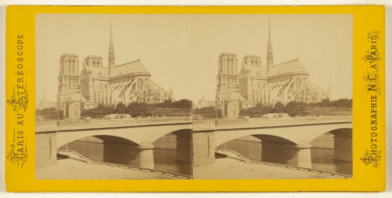 [Notre-Dame, Paris, from the rear]