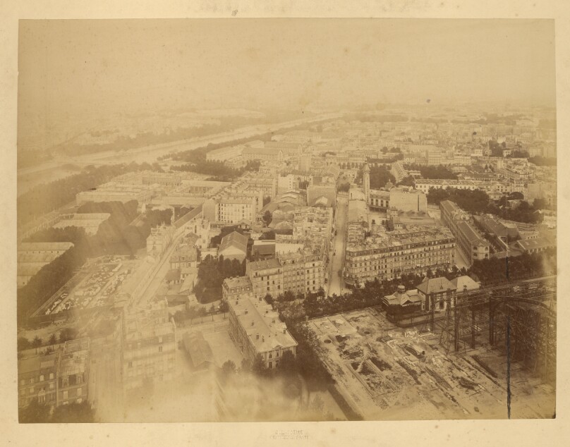 Aerial view of the Left Bank