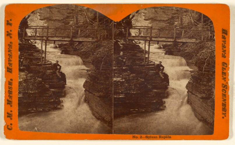 Sylvan Rapids. [Havana Glen, N.Y.]