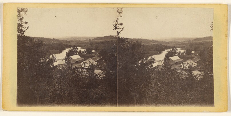 The Valley of the Catskill, From the Heights North-West of the Village.
