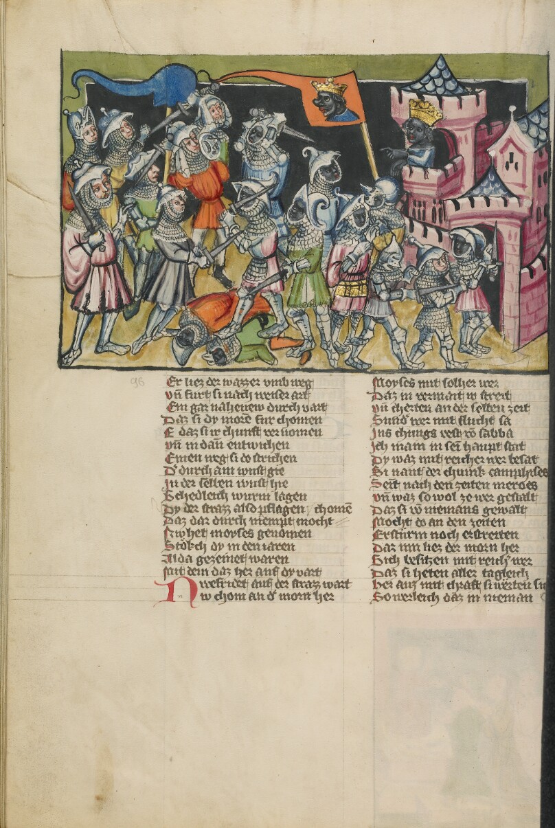 Moses Defeating the Muslim Army