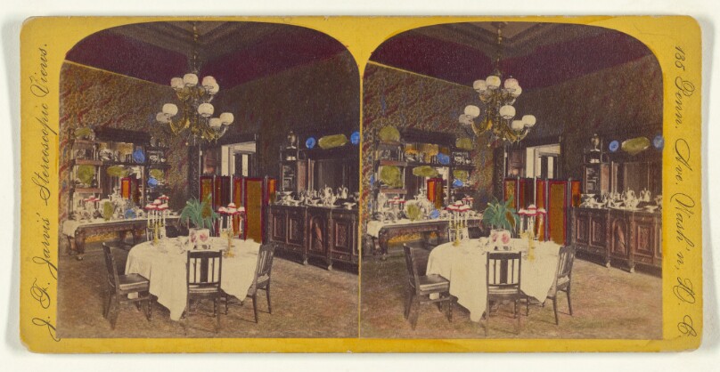 [Private Dining Room, President's House]