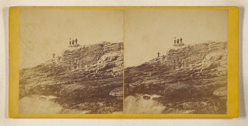 Isles of Shoals. [Miss Underhill's Chair, Star Island]