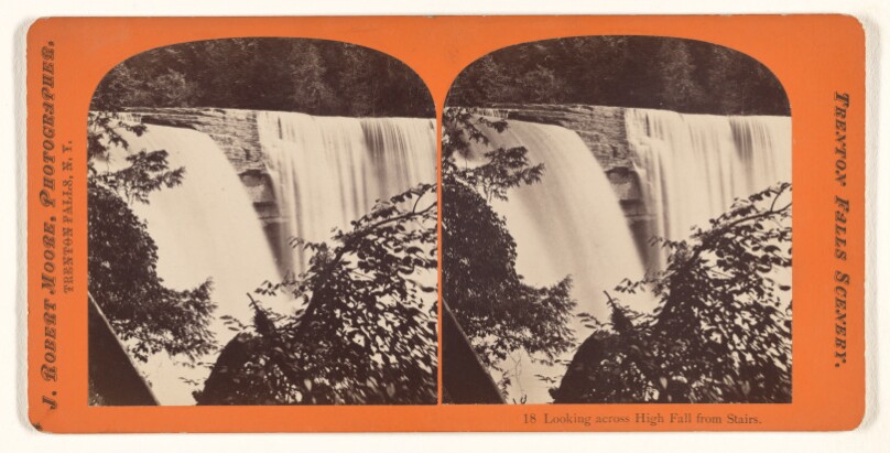 Looking across High Fall from Stairs.