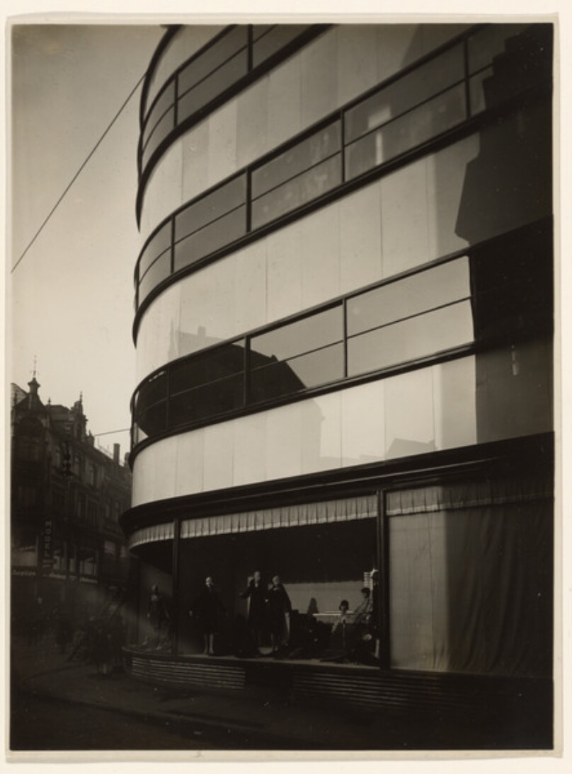 [Department Store Exterior]