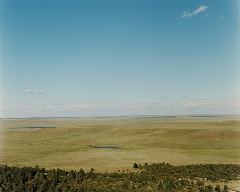 The Edge of the Great Plains, Ten Miles North of Las Vegas, New Mexico