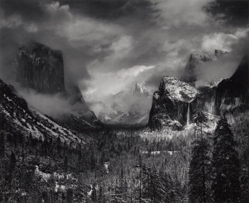 Clearing Winter Storm, Yosemite National Park, California