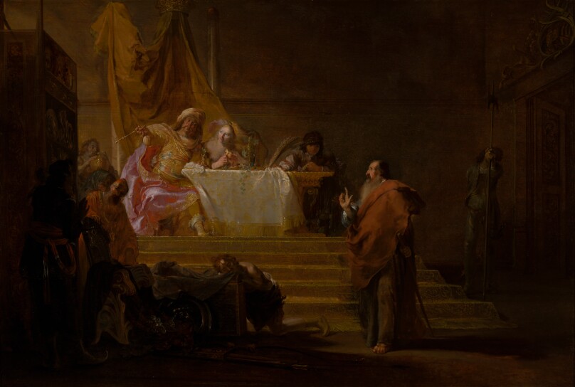Solon before Croesus