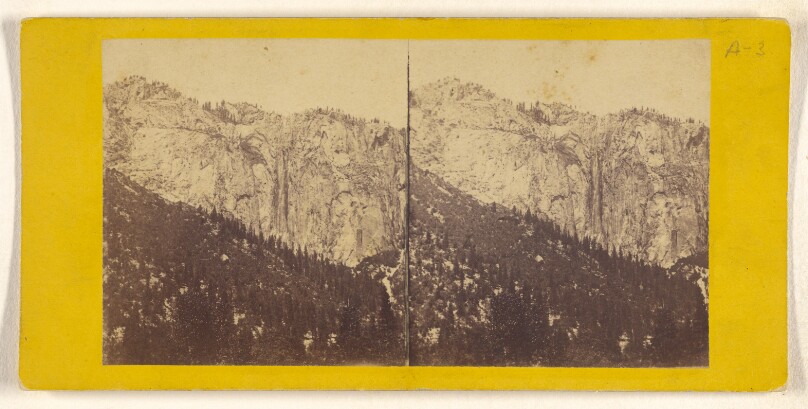A Mountainous View - Yosemite Valley.