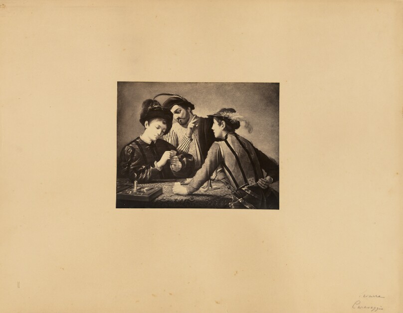 Caravaggio's "The Cardsharps"