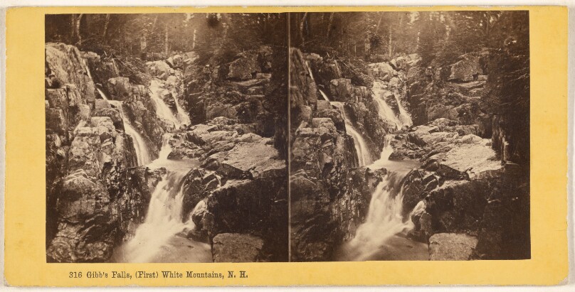 Gibb's Falls, (First) White Mountains, N.H.
