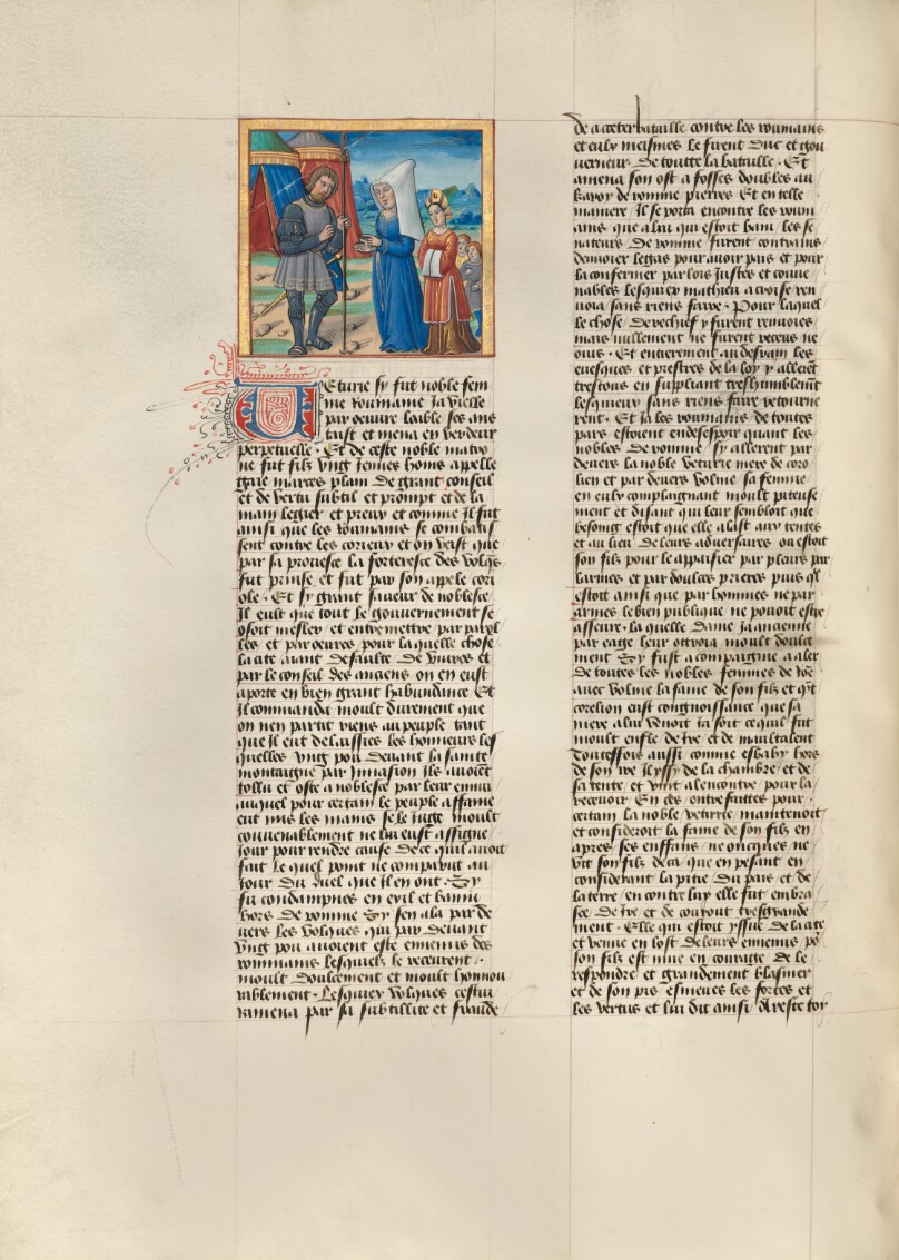 Veturia and Volumnia Entreating Coriolanus to Break His Siege