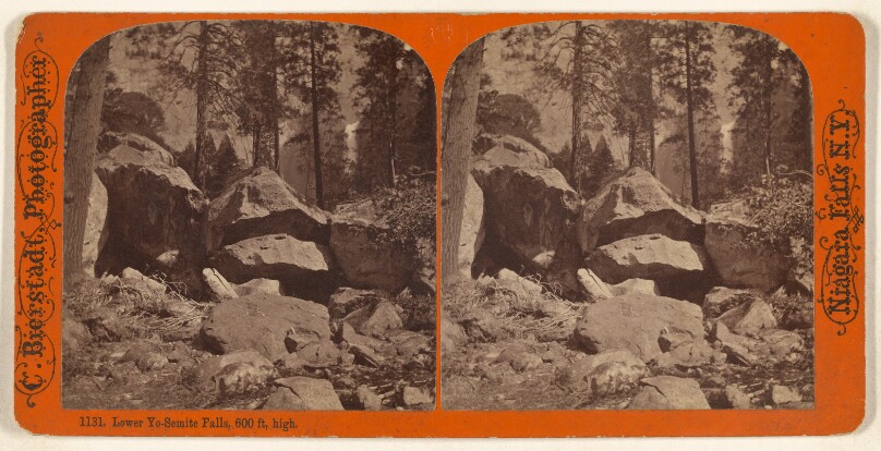 Lower Yo-Semite Falls, 600 ft. high.