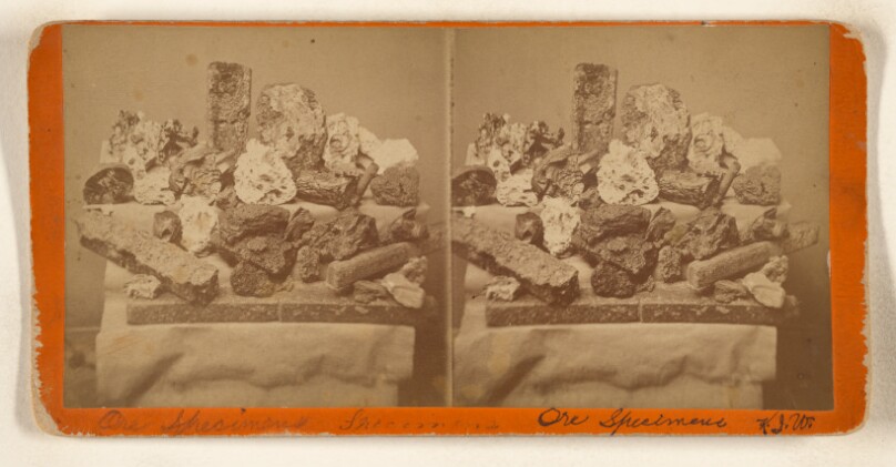 [Ore Specimens, Katahdin Iron Works, Maine]