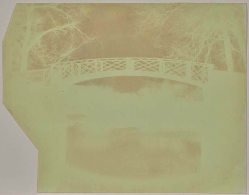 [The China Bridge over the River Avon at Lacock Abbey]