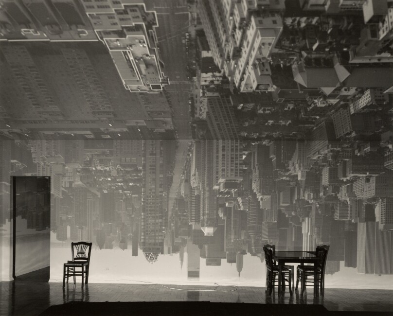 Camera Obscura: Manhattan View, Looking South in Large Room