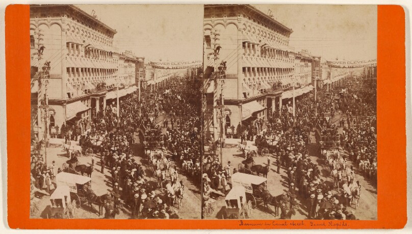 Barnum in Canal Street, Grand Rapids