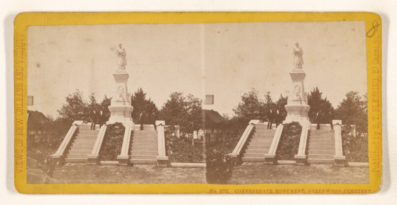 Confederate Monument, Greenwood Cemetery [New Orleans, Louisiana]