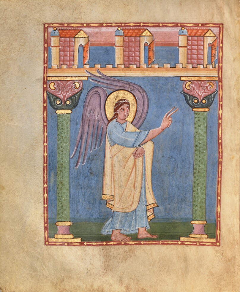 The Annunciation, Angel Gabriel