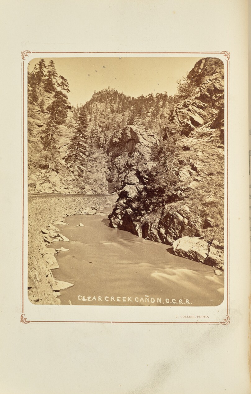 Clear Creek Cañon, C.C.R.R.