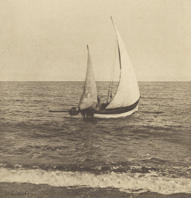 A Suffolk Shrimper "Going Off"