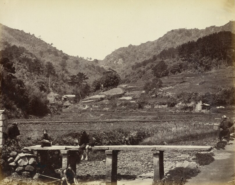 View in the Valley and Stone Bridge