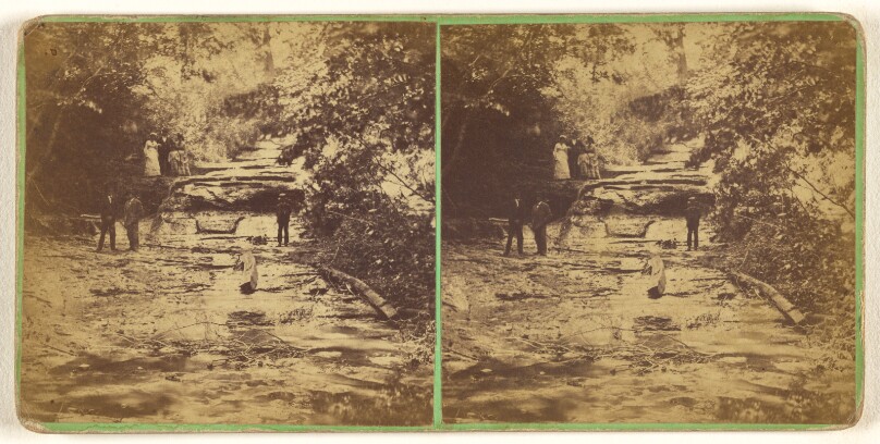 Cascade, above the Upper Fall. [Ensenore Glen, N.Y.]
