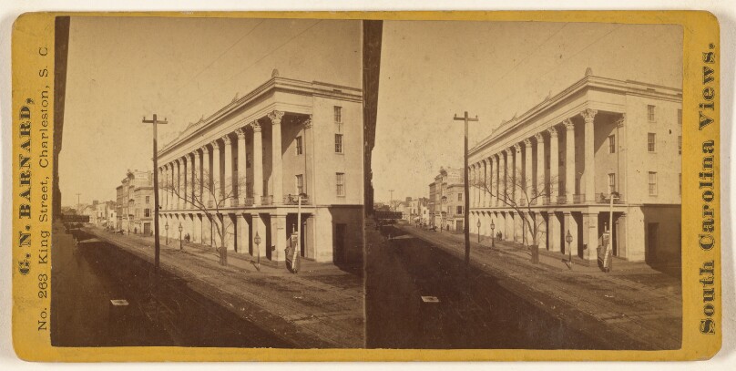 Charleston Hotel - The Leading Hotel in the City, Located on Meeting Street.