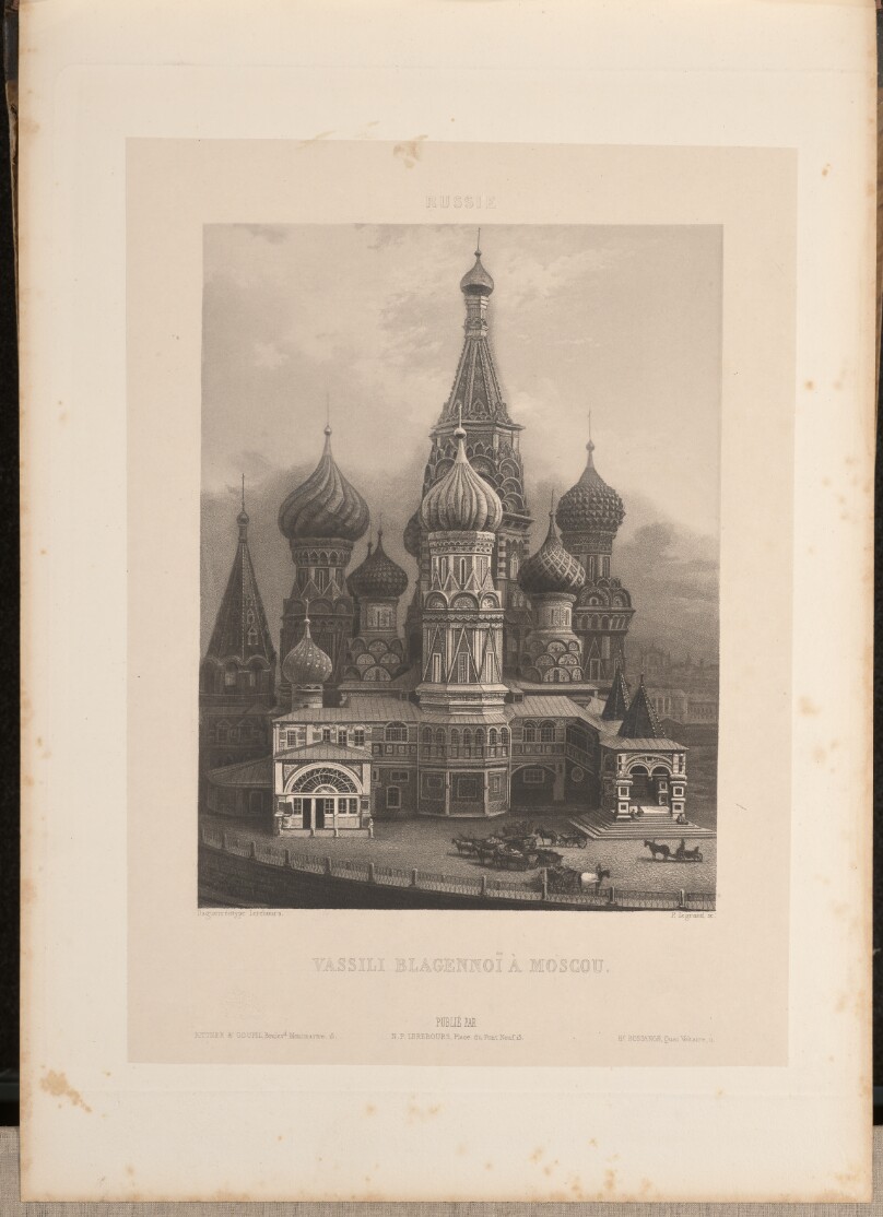 Vassili Blagennoi à Moscou