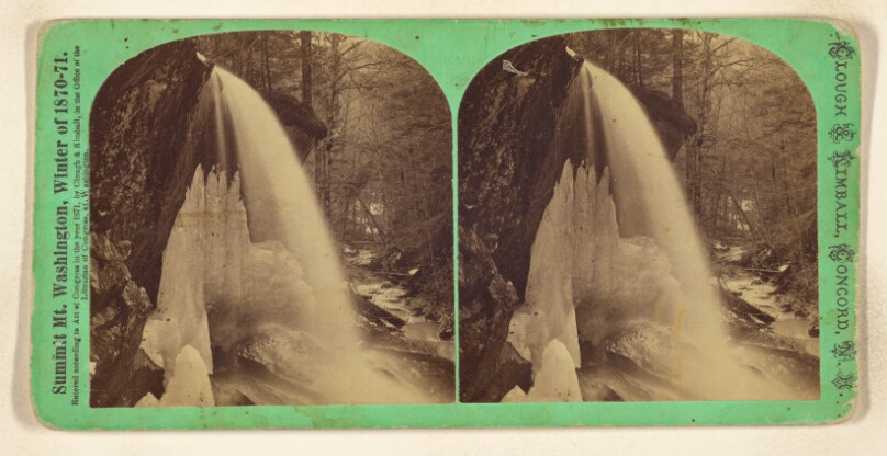 Crystal Vale Falls - from the unfrequented wilds of the White Mountains.