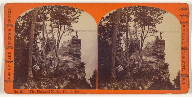 The Pictured Rocks. The Castle.