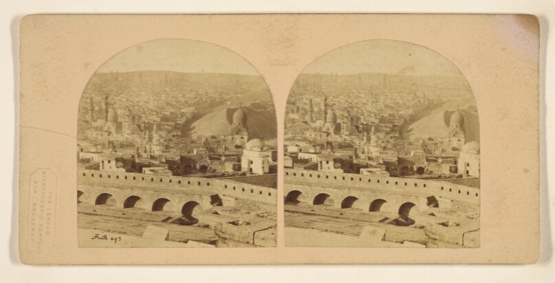 View from the Citadel Fort. [Cairo, Egypt]