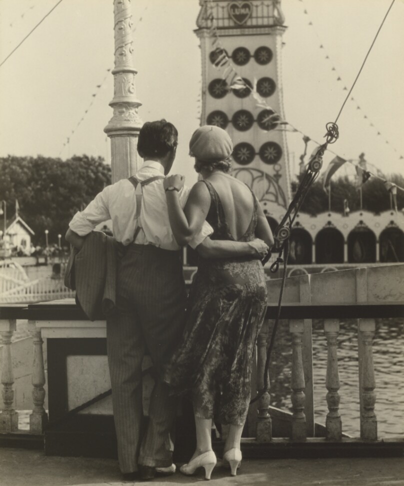 Couple at Coney Island