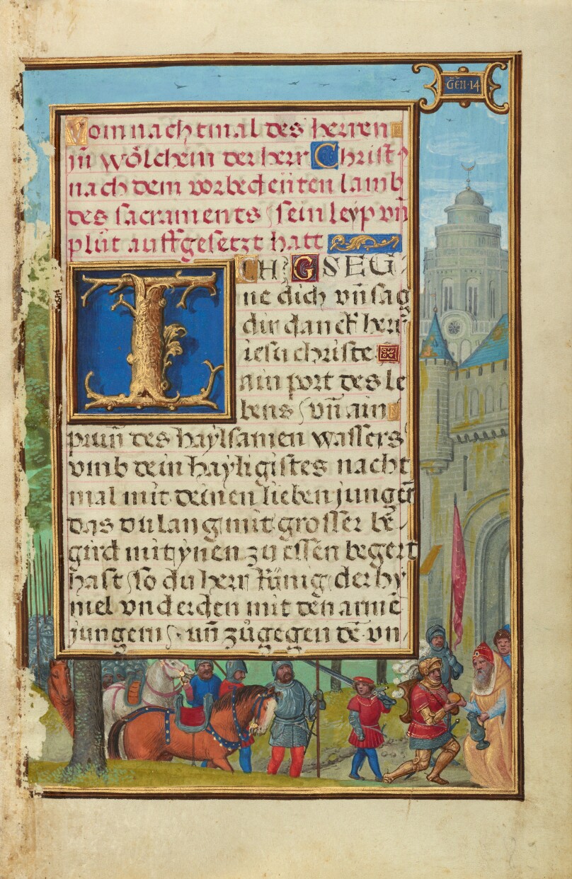 Border with the Meeting of Abraham and Melchizedek