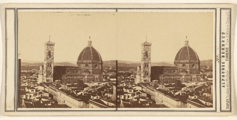 [Cathedral and campanile, Florence]