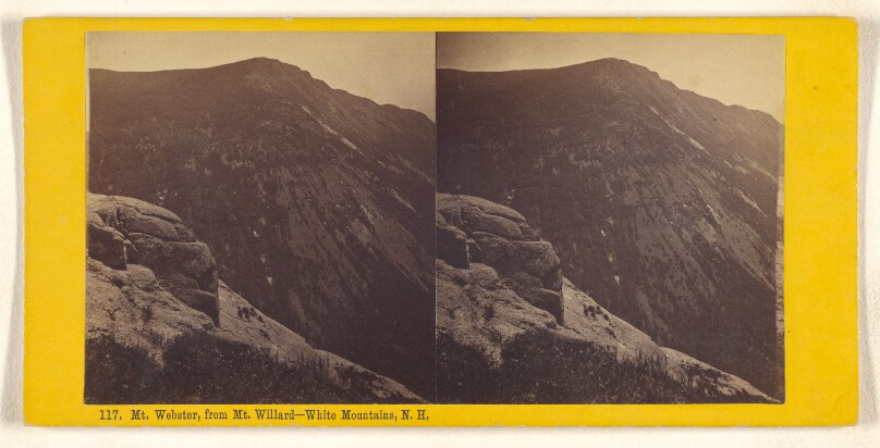 Mt. Webster, from Mt. Willard - White Mountains, N.H.
