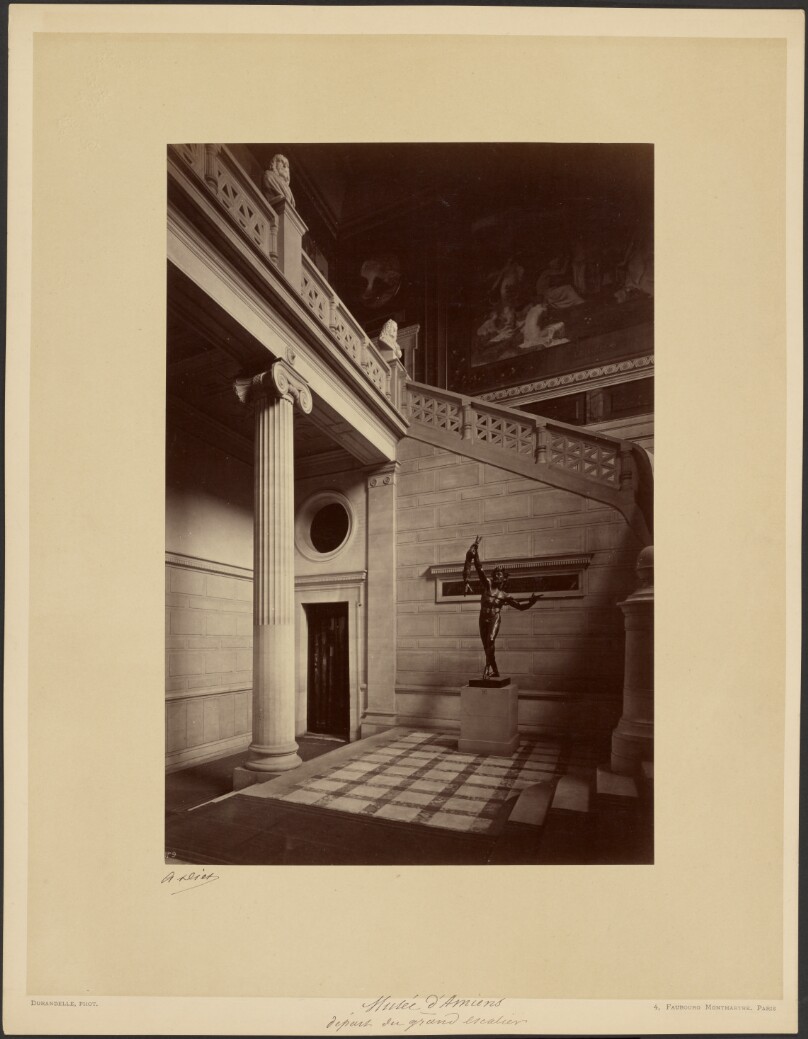 Musée d'Amiens, depuis du grand escalier
