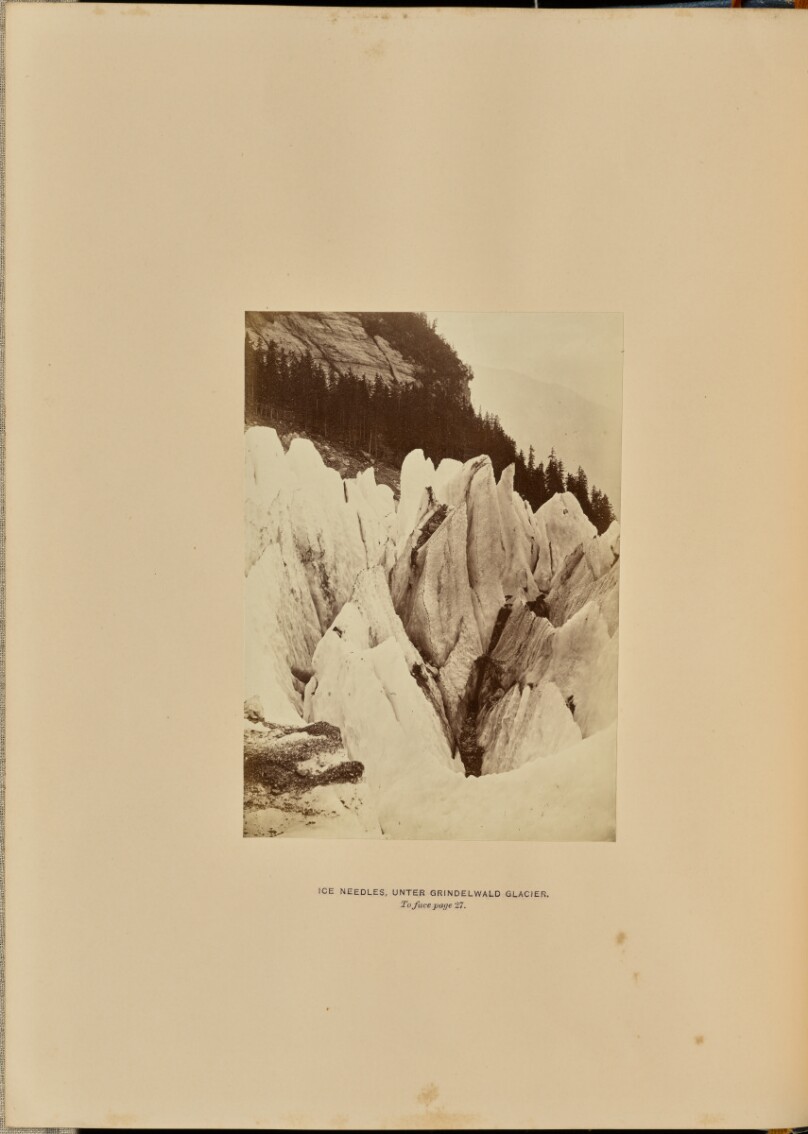 Ice-Needles - Unter Grindelwald Glacier