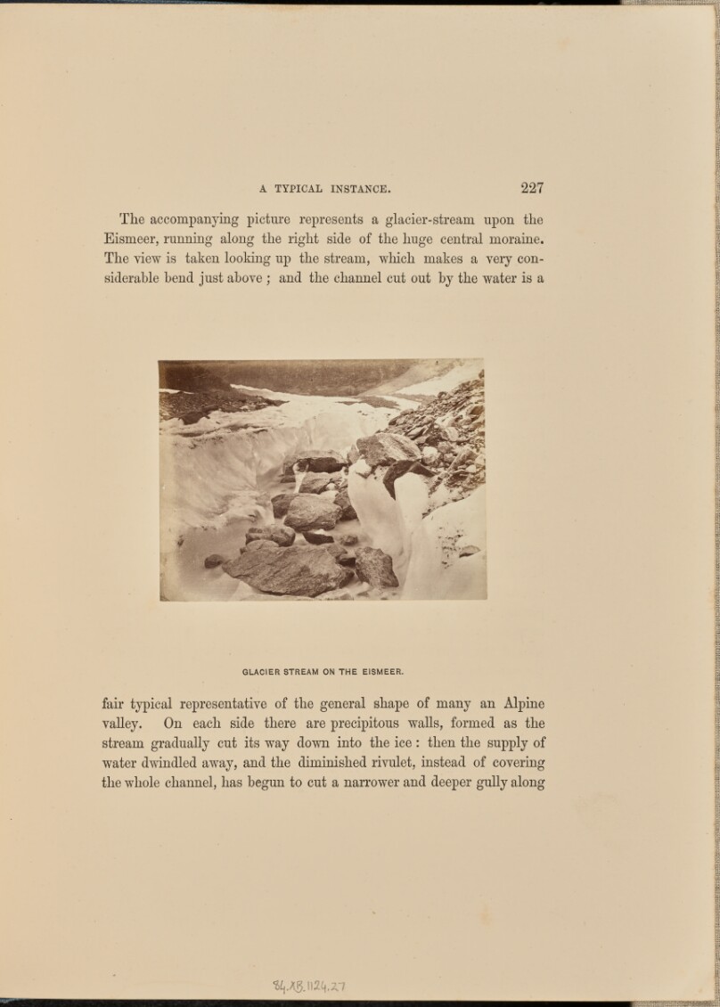 Glacier Stream on the Eismeer