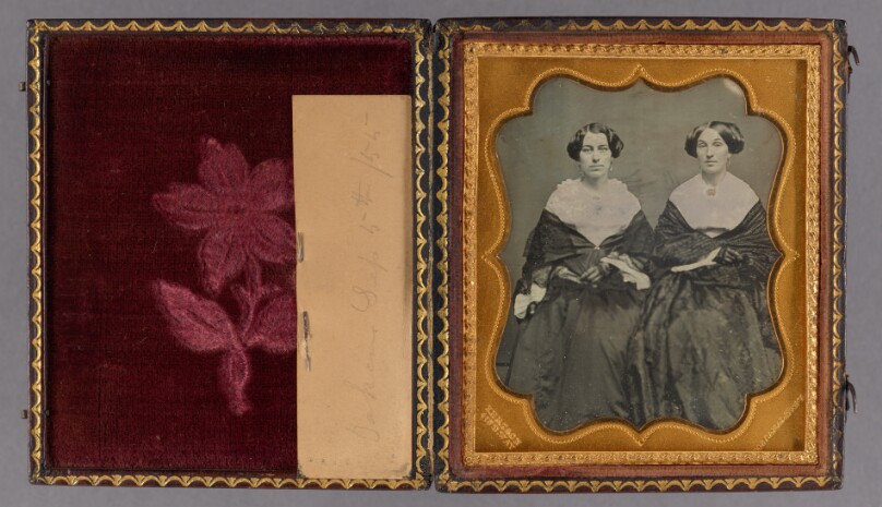 [Portrait of Two Seated Women]