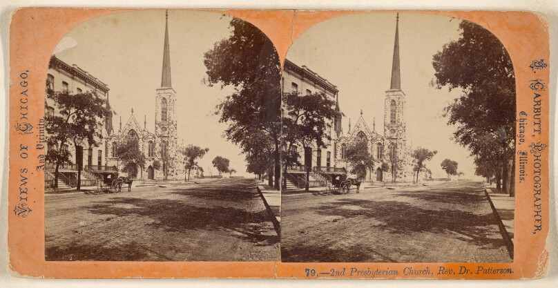 2nd Presbyterian Church, Rev. Dr. Patterson. [Chicago]