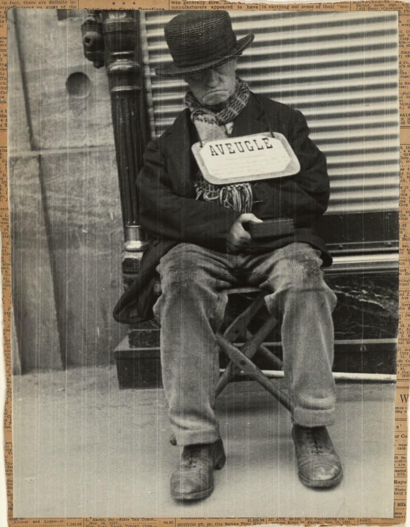 [Blind Man, Paris]