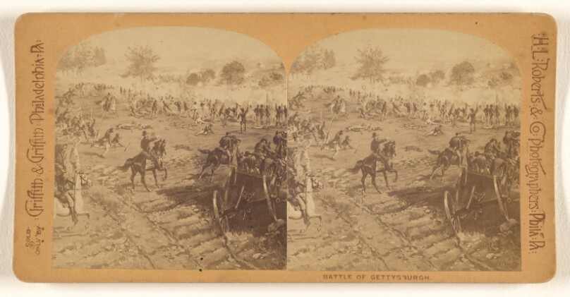 Battle of Gettysburgh [sic].