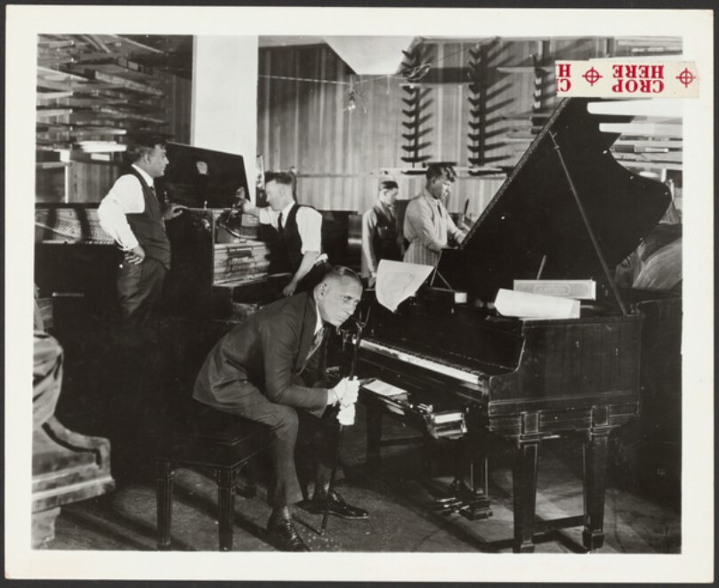 Untitled Movie Production Still from Von Stroheim's "Greed" (1925)