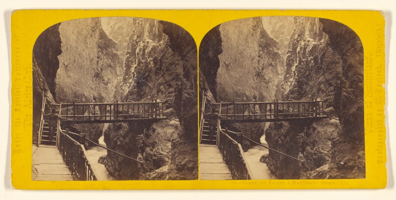Gorge du Trient à Martigny. Susse.
