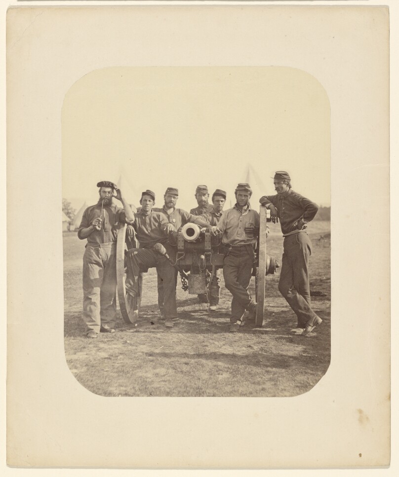 [Union Army Artillery Gun Crew]
