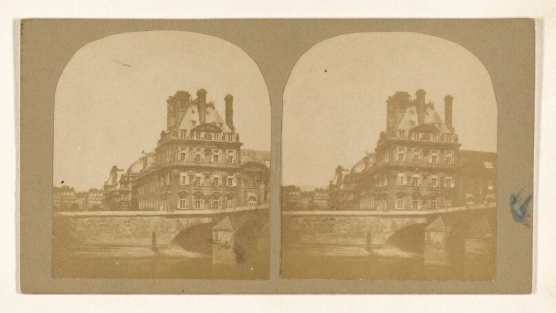 [Pont Royal, & Garden front Tuileries.]