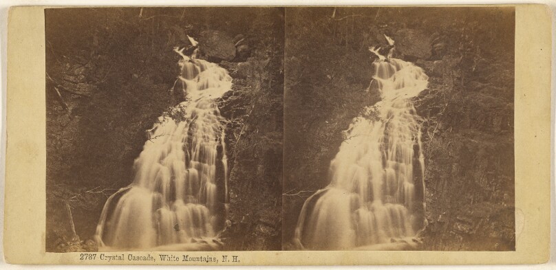 Crystal Cascade, White Mountains, N.H.
