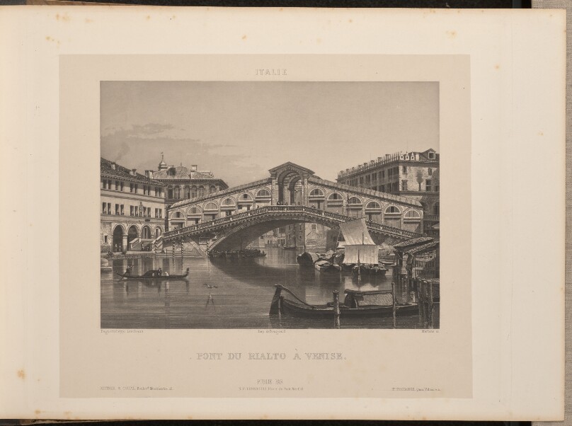 Pont du Rialto à Venise