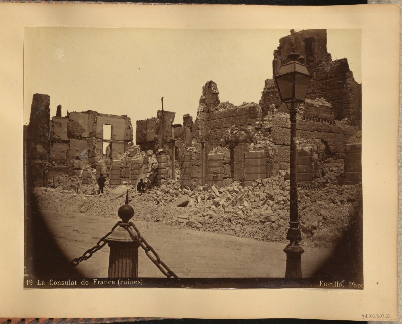 Le Consulat de France (ruines)